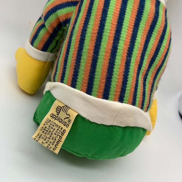Vintage Sesame Street Bert Jim Henson Retro Muppet Doll Plush w/ Tags - Picture 8 of 16